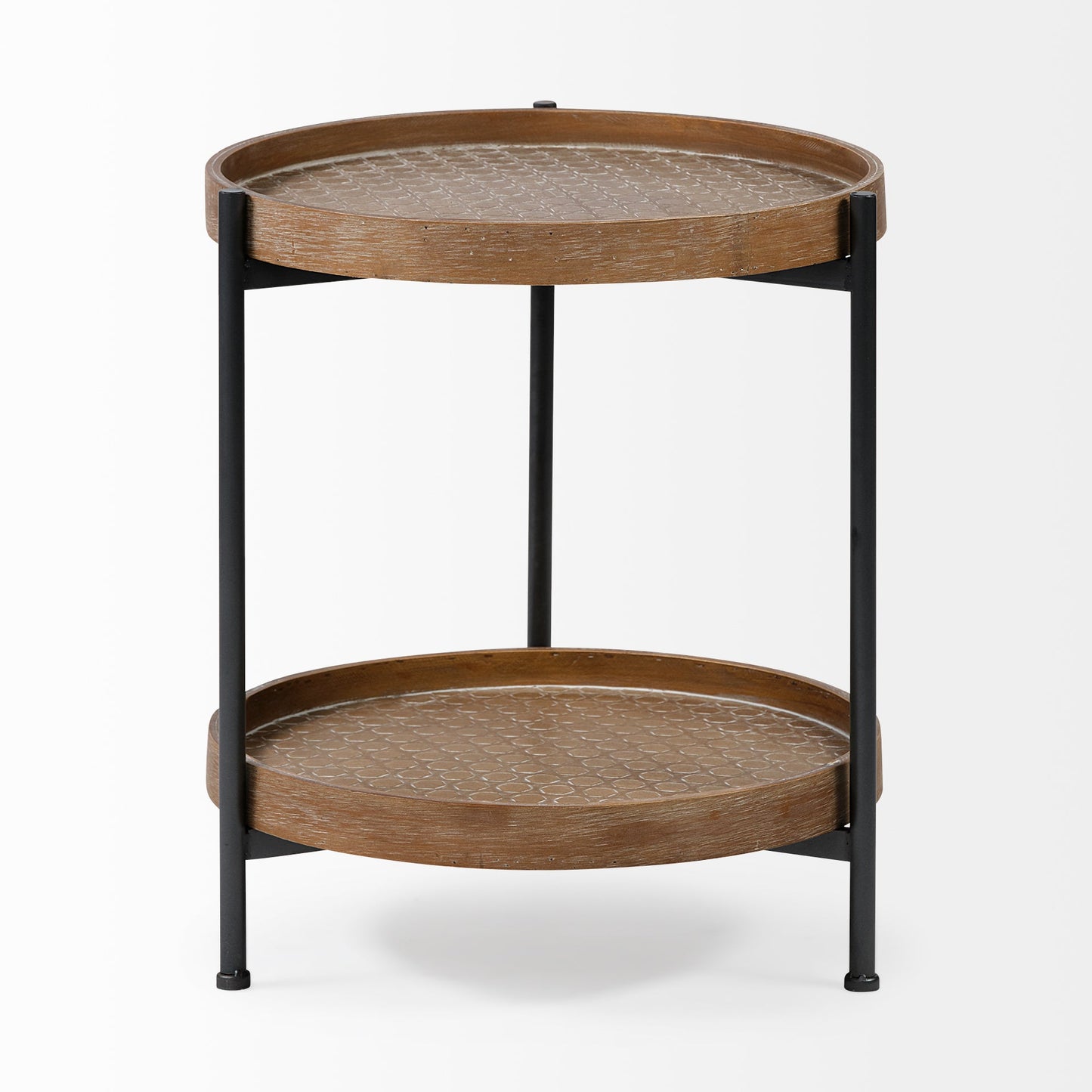 Mercana Kade Tray-Style Wood Side Table