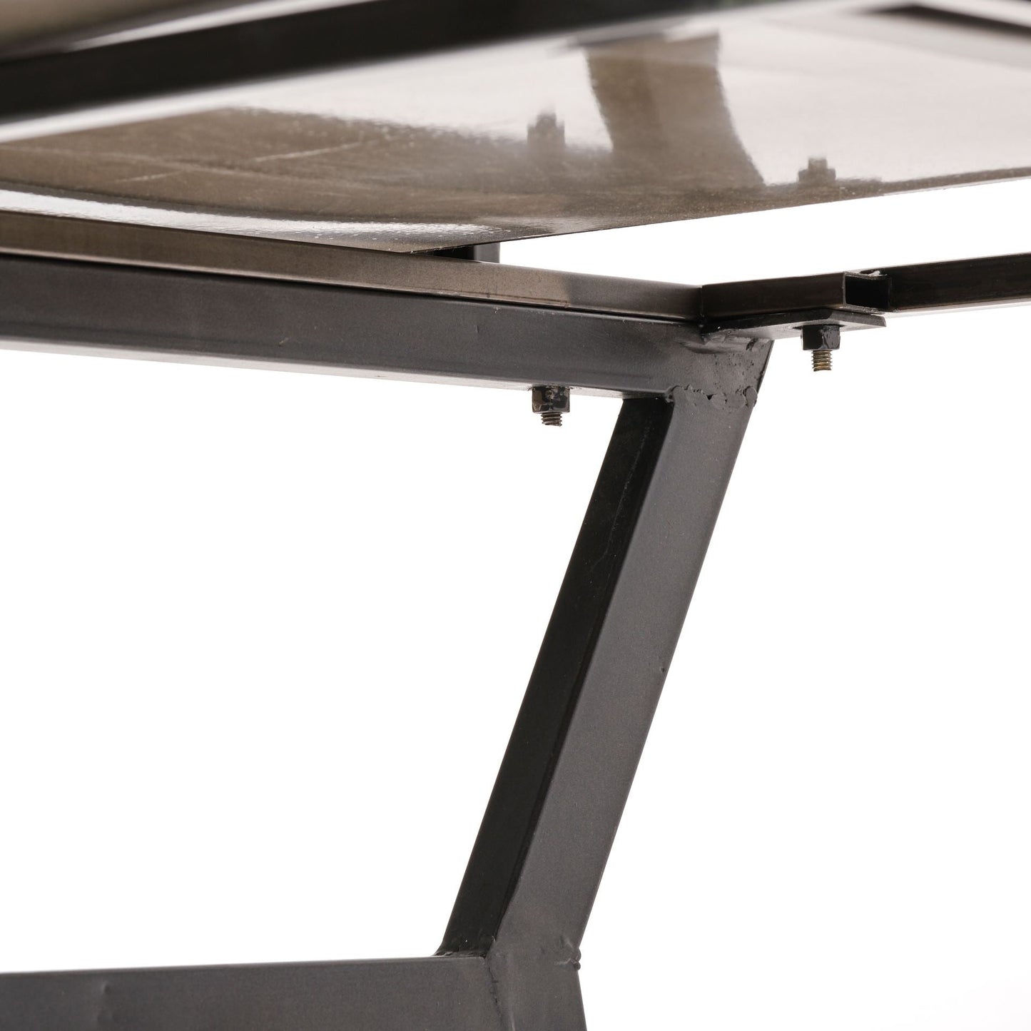 Vince Three Drawers Metal Office Desk