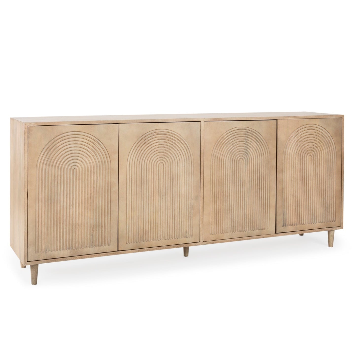 Mercana Tucker Four Doors Wood Sideboard