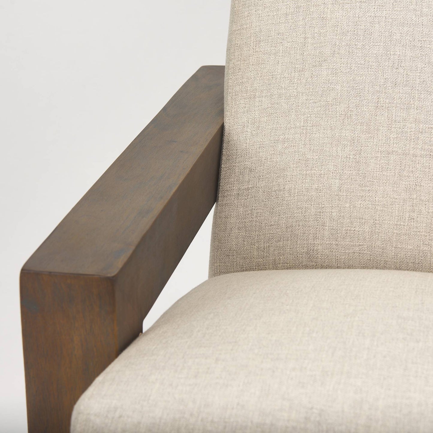 Sovereign Oatmeal Fabric Accent Chair