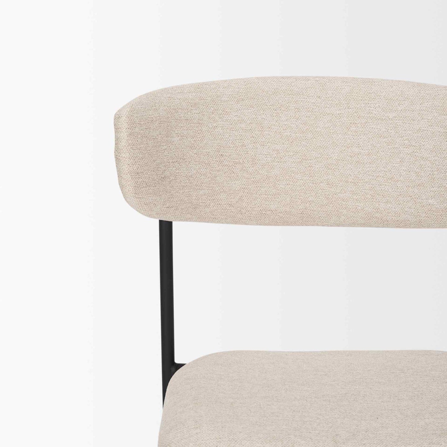 Mercana Corey Oatmeal Fabric Dining Chair (Set of 2)