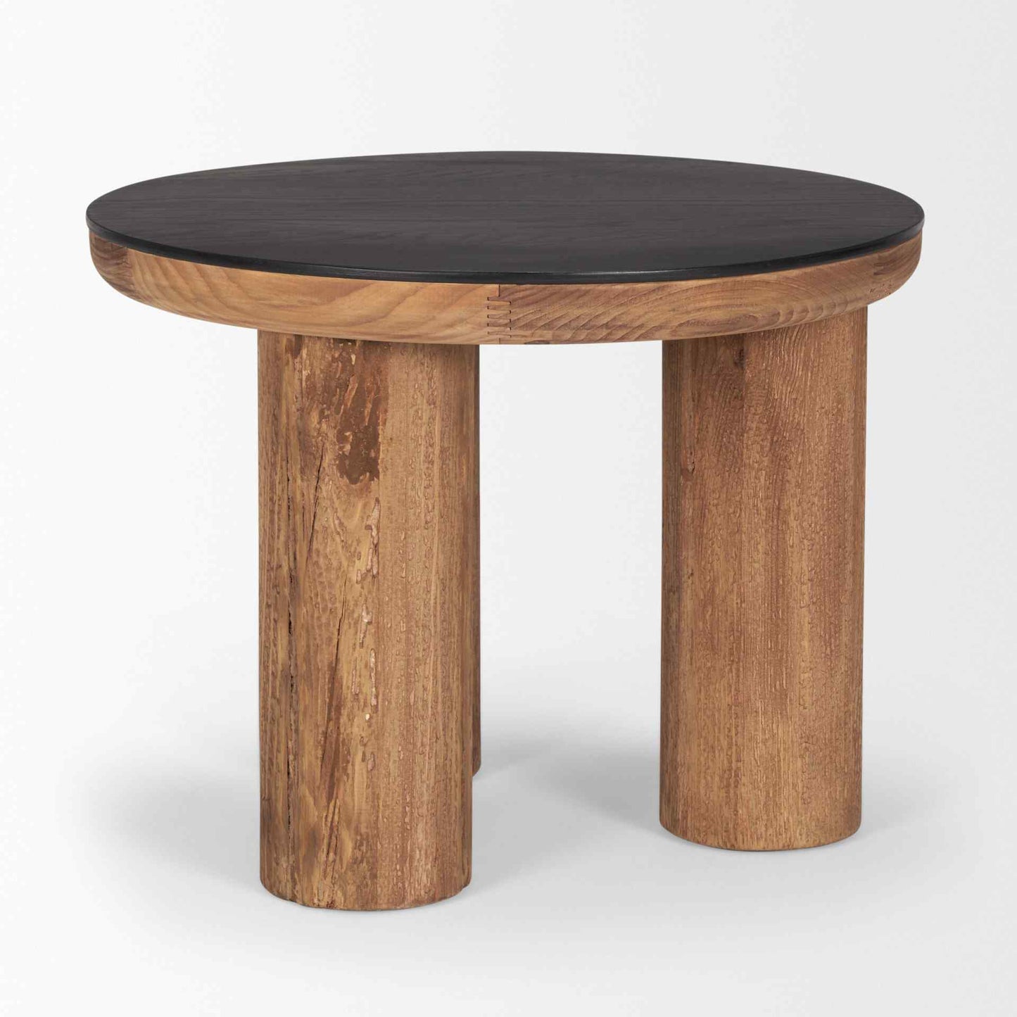 Mercana Tucson Natural Wooden Round Side Table