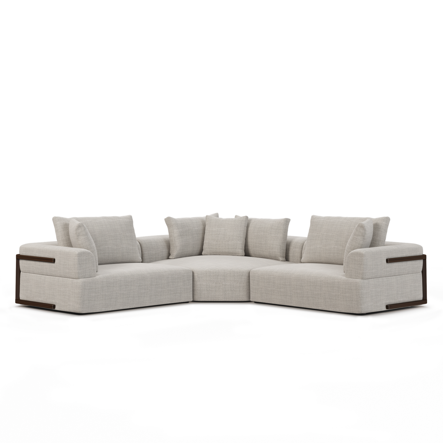 Warner Two Seater Sectional with Corner