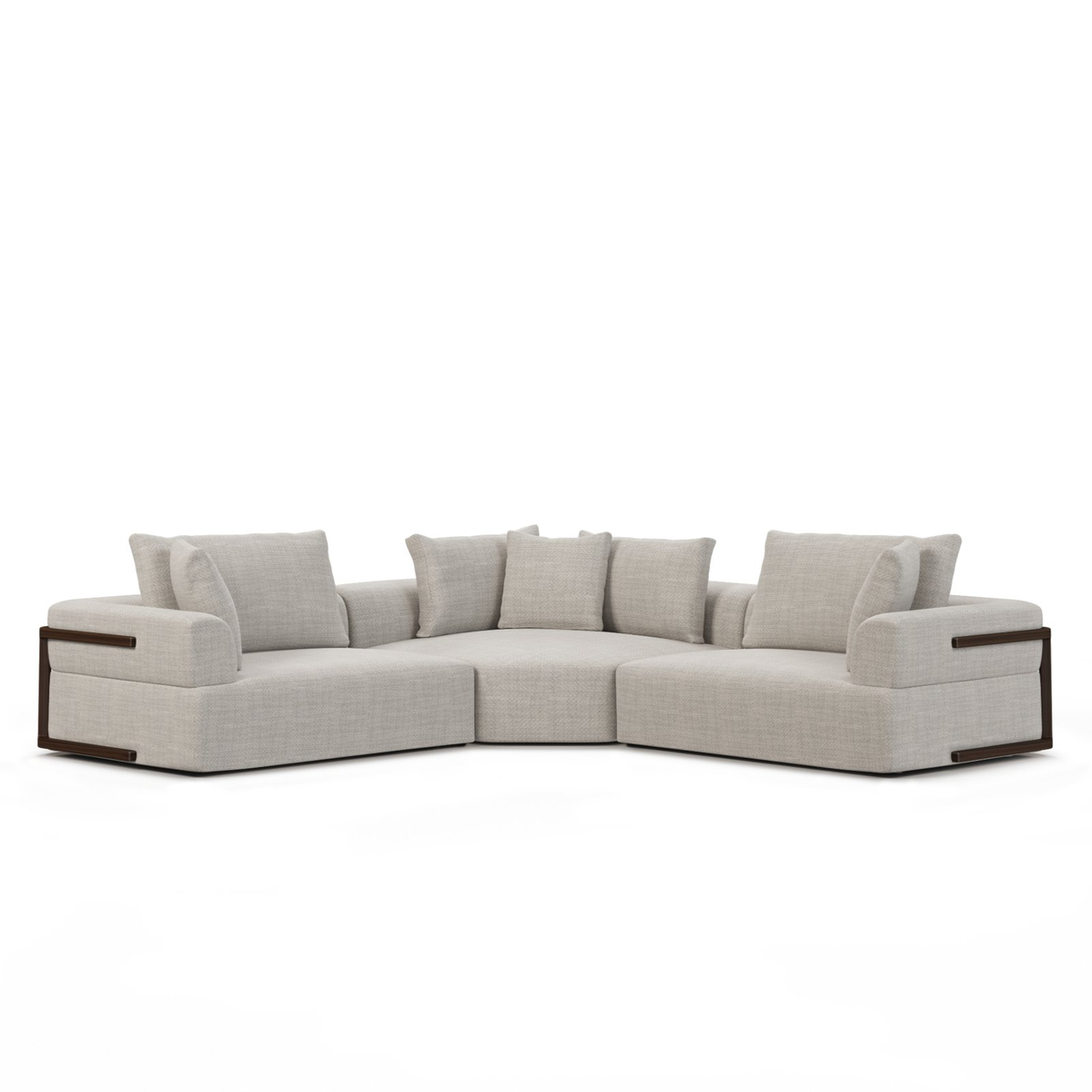 Mercana Warner Two Seater Sectional with Corner