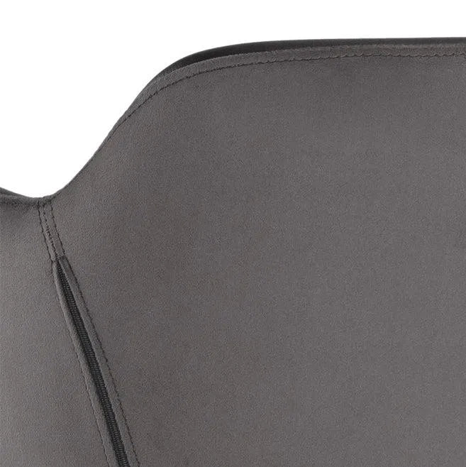 Owen Office Chair - Grey With Ergonomic