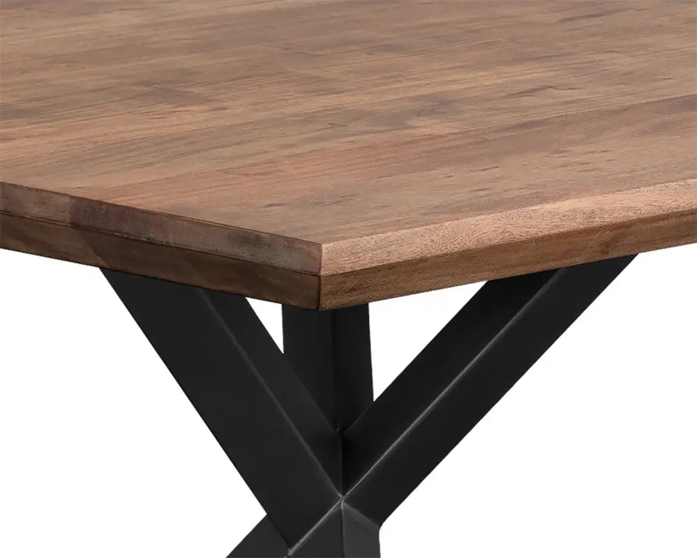 SUNPAN 94" Lark Wooden Rectangular Dining Table