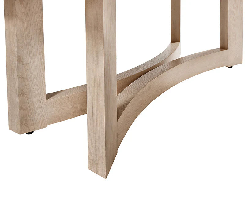 SUNPAN Arezza Dining Table 90.5" Solid Mid-Century