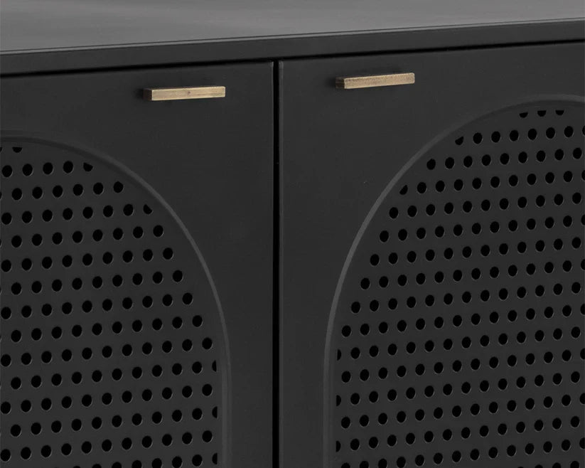 SUNPAN Aziza Sideboard Metal With Brass Handles