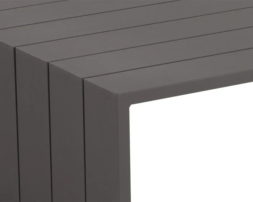 SUNPAN Verin Aluminum Outdoor Rectangular Coffee Table