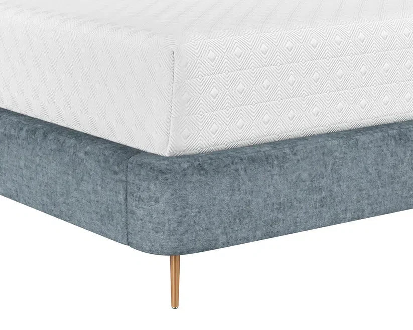 SUNPAN Tierra Stain Resistant Fabric Bed Frame