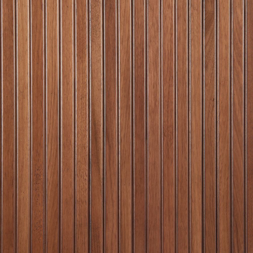 Kazwali Wood Black and Walnut Bench