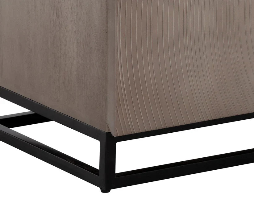 Lutana Nightstand With Ample Storage