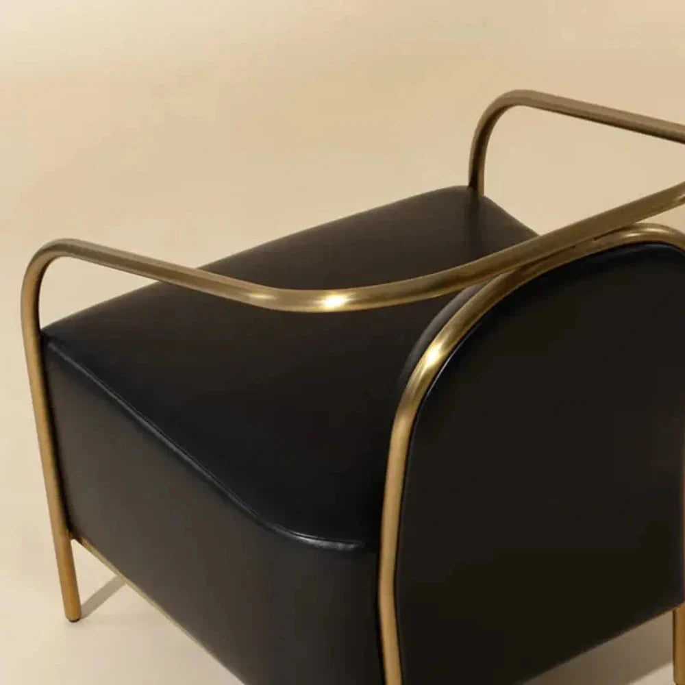 SUNPAN Cicero Leather Lounge Chair