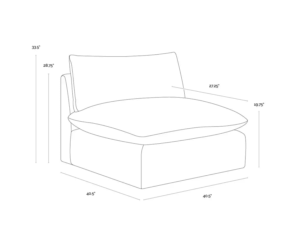 Reve Performance Fabric Modular