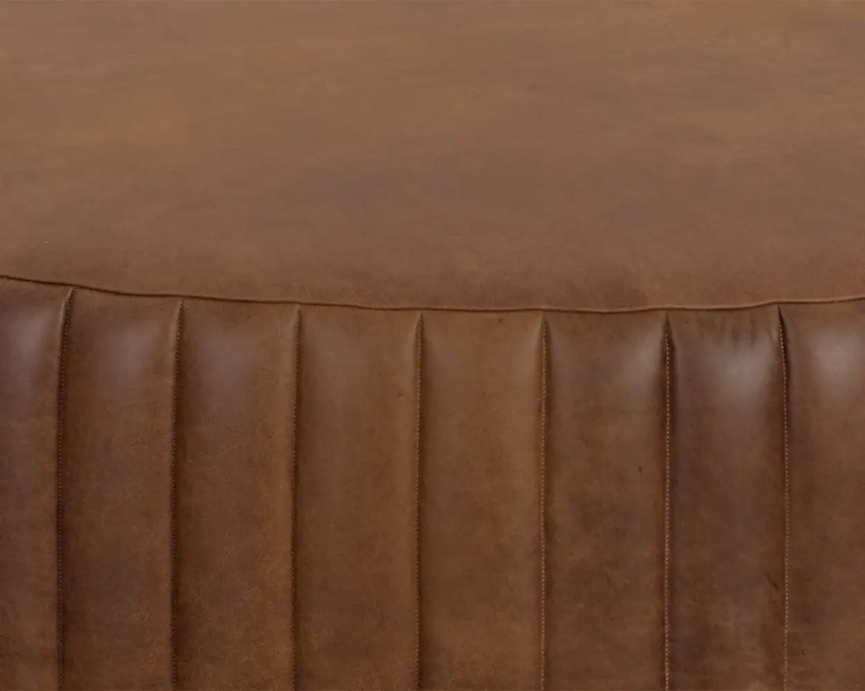 Divano Leather Ottoman