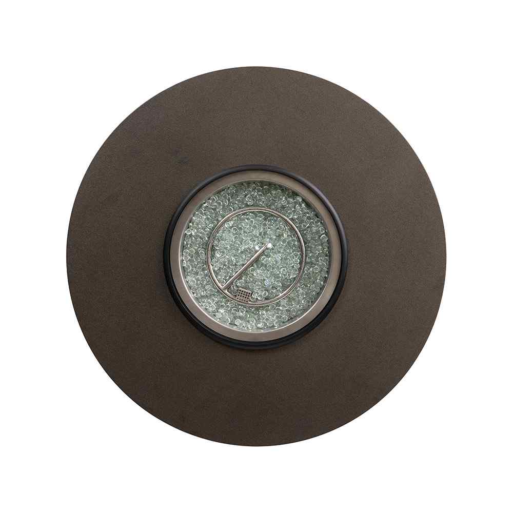 Frontier Hexagonal Outdoor Fire Table-Outdoor Fire Tables-Lloyd Flanders-Sideboads And Things