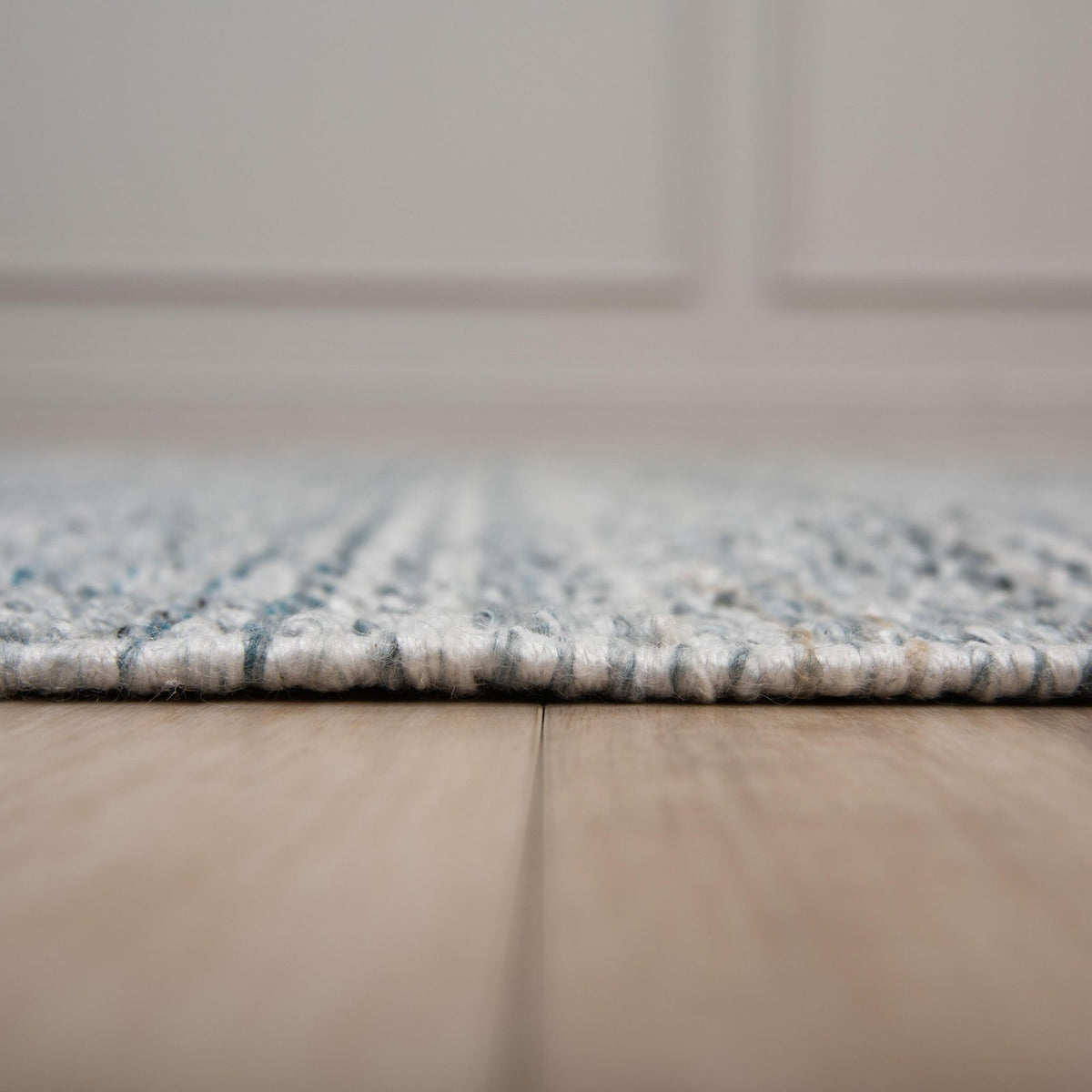 LOOMLAN Bati 5x7 Indoor Outdoor Blue Patio Rug