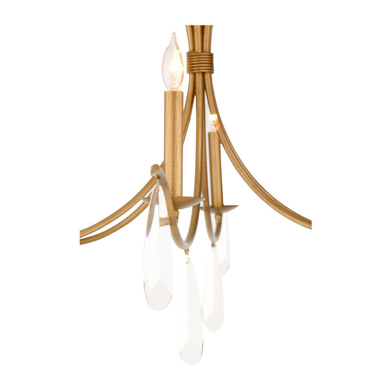 Giulia Gold Craftsmanship Chandelier