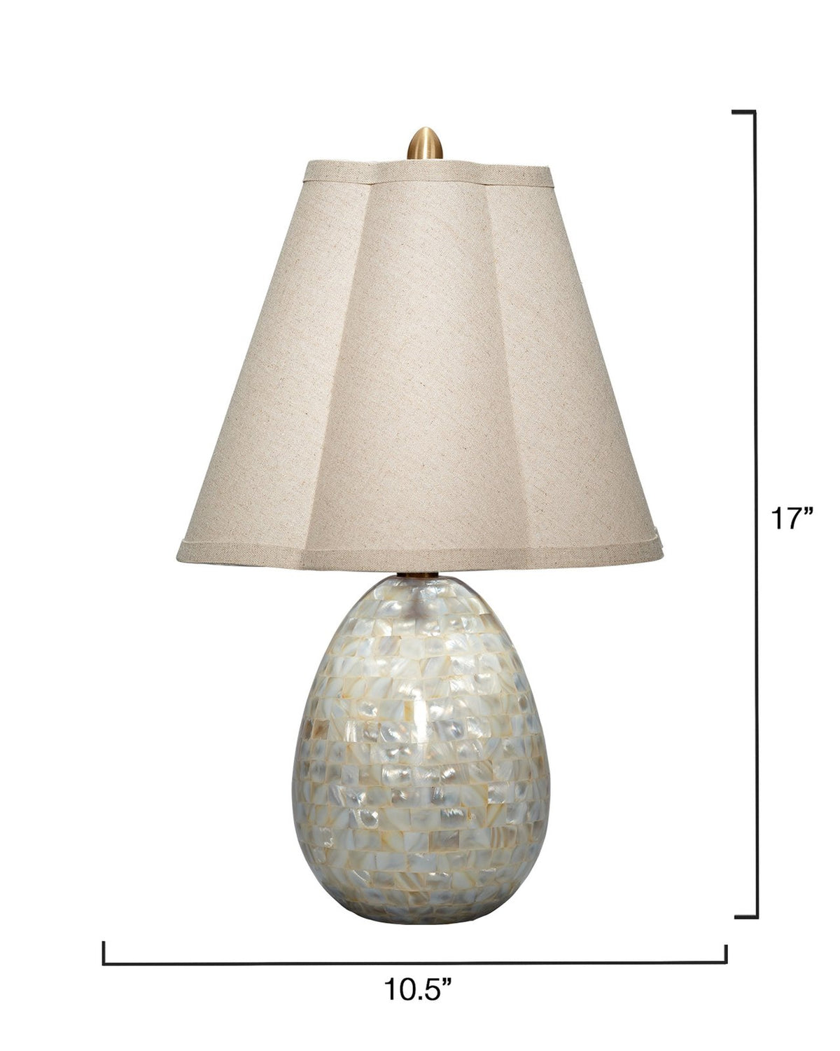 Jamie Young Capsule Mother Of Pearl Table Lamp By Jamie Young