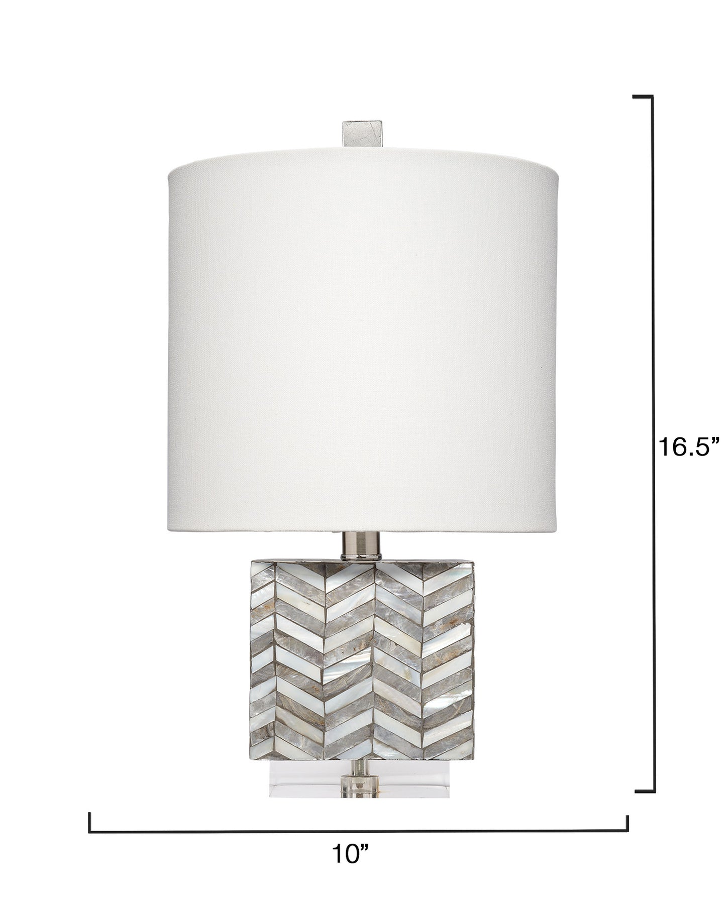 Jamie Young Garbo Mother of Pearl Table Lamp