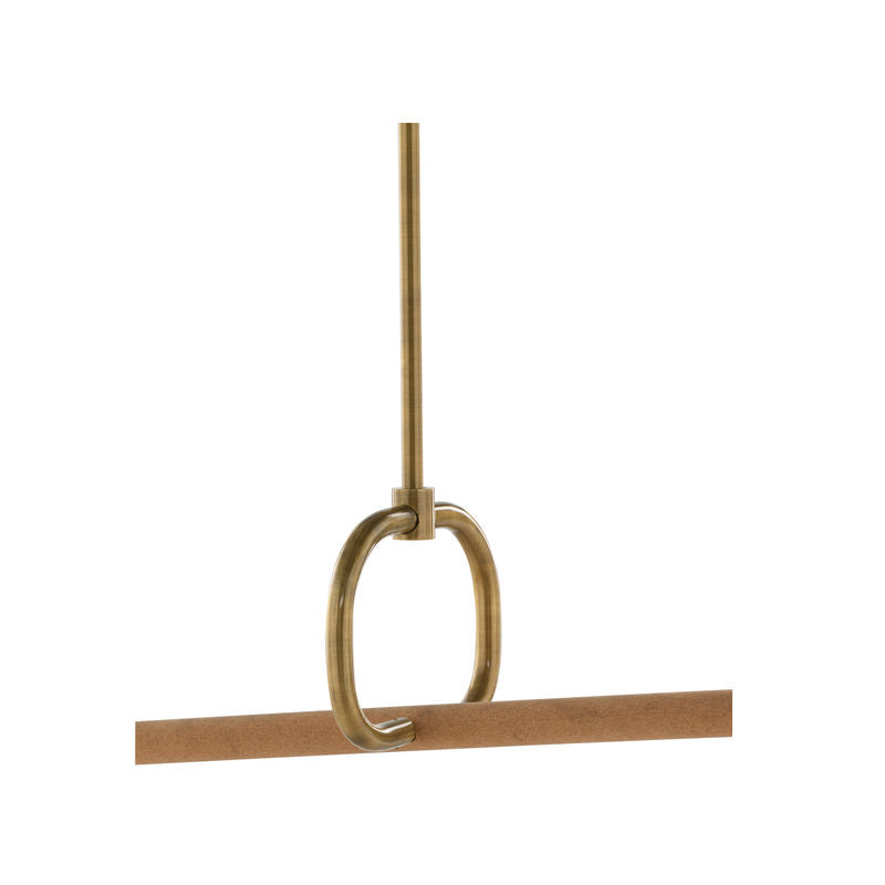 Armagnac Warm Antique Brass Pendant