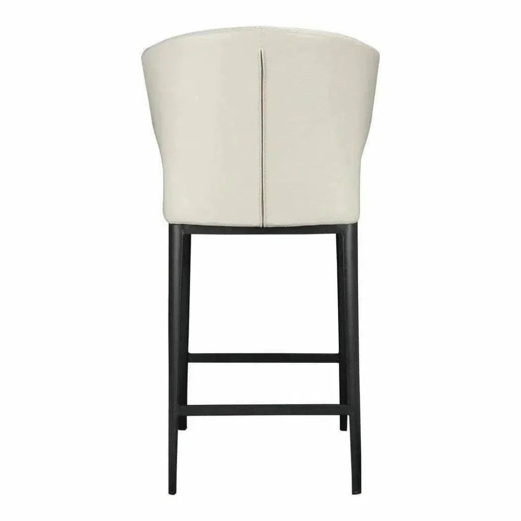 20.5 Inch Counter Stool Beige Contemporary - LOOMLAN - Moe's Home - Counter Stools