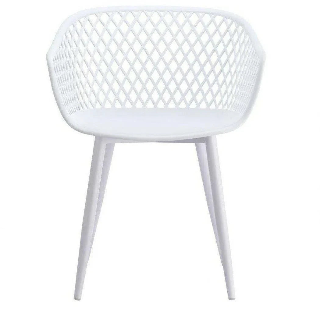 Moe's Home Outdoor Chair White Set