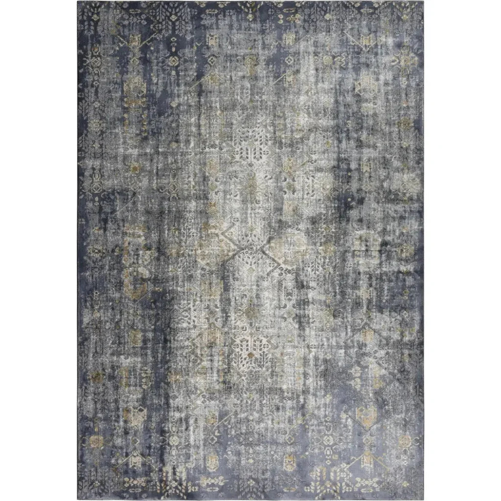 Dirk Diamond Gray Kitchen Hallway Runner Rug - LOOMLAN - LOOMLAN - Area Rugs
