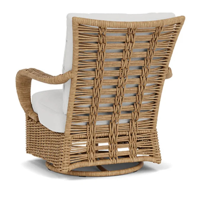 Magnolia Swivel Glider Outdoor Lounge Chair-Outdoor Lounge Chairs-Lloyd Flanders-Sideboads And Things