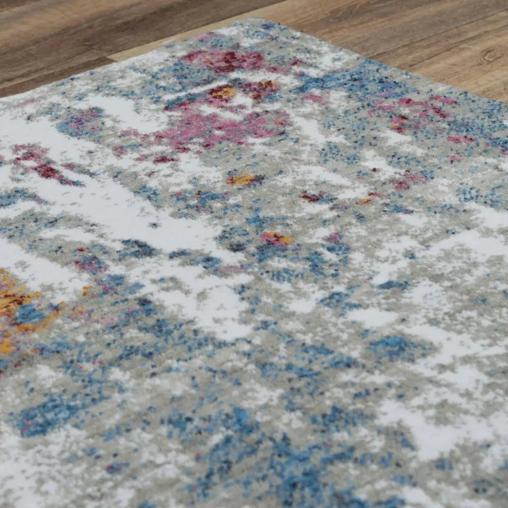 LOOMLAN Dick Abstract Blue Large Area Rugs