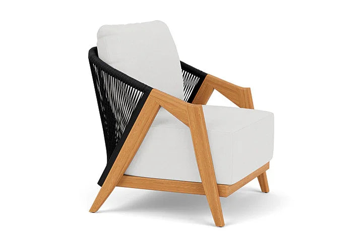 Alpine Teak Wooden Outdoor Lounge Chair