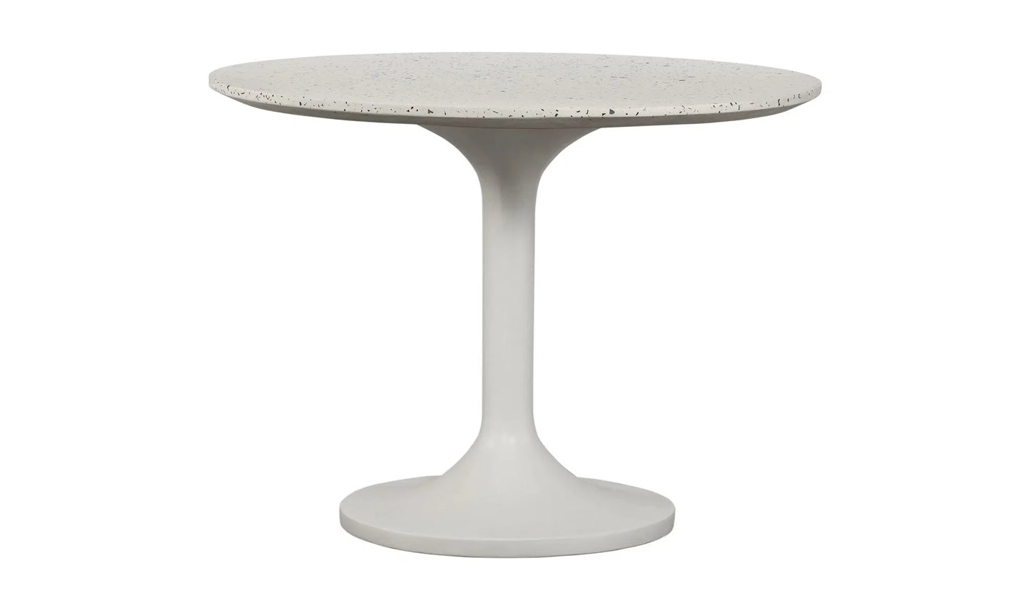 39 Inch Outdoor Cafe Table Grey Contemporary-Outdoor Dining Tables-Moe's Home-LOOMLAN