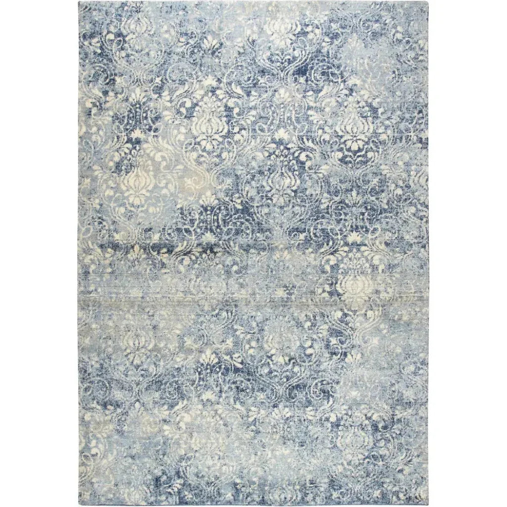 LOOMLAN Clon Damask Blue Large Area Rugs