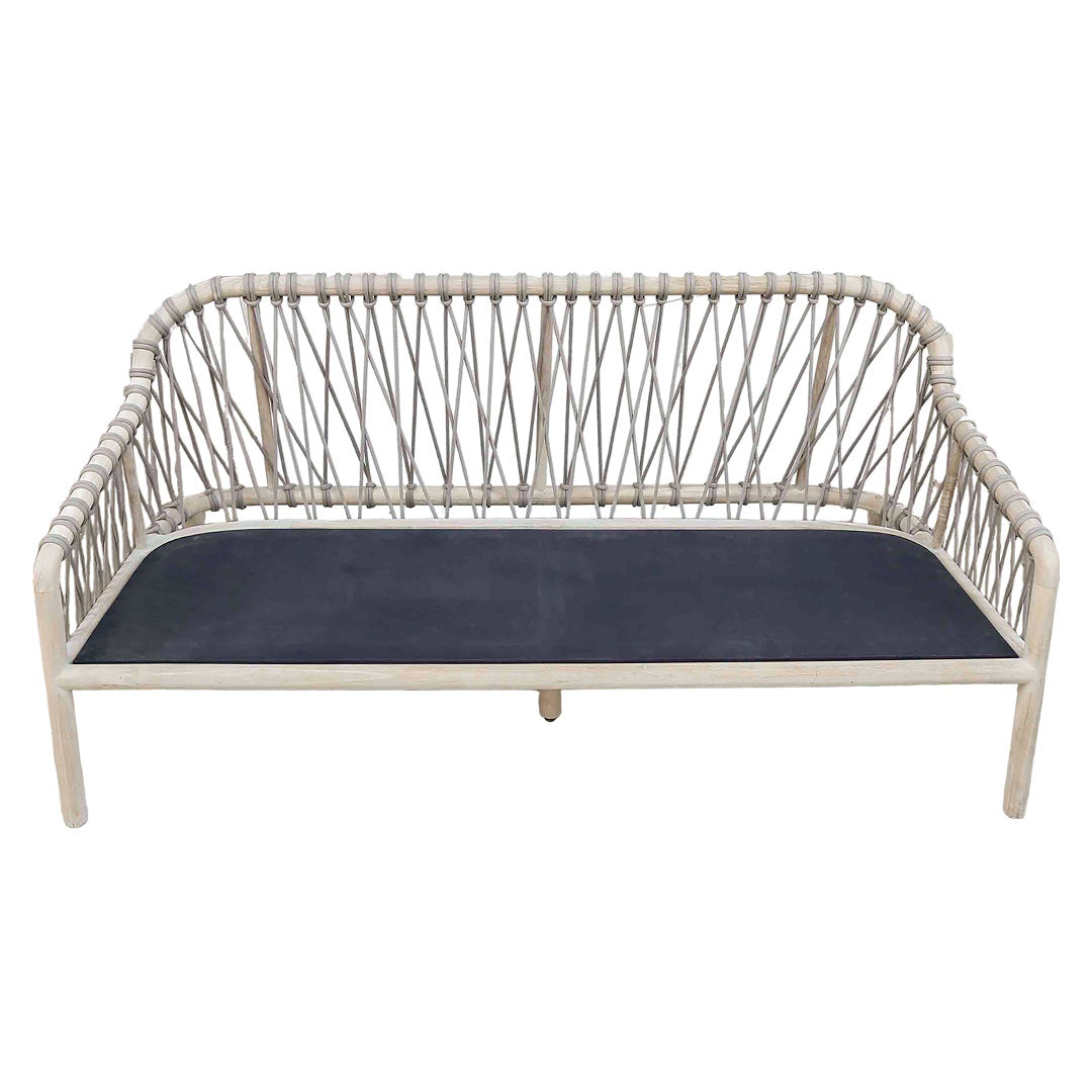 Malibu Wood Framed Patio Sofa