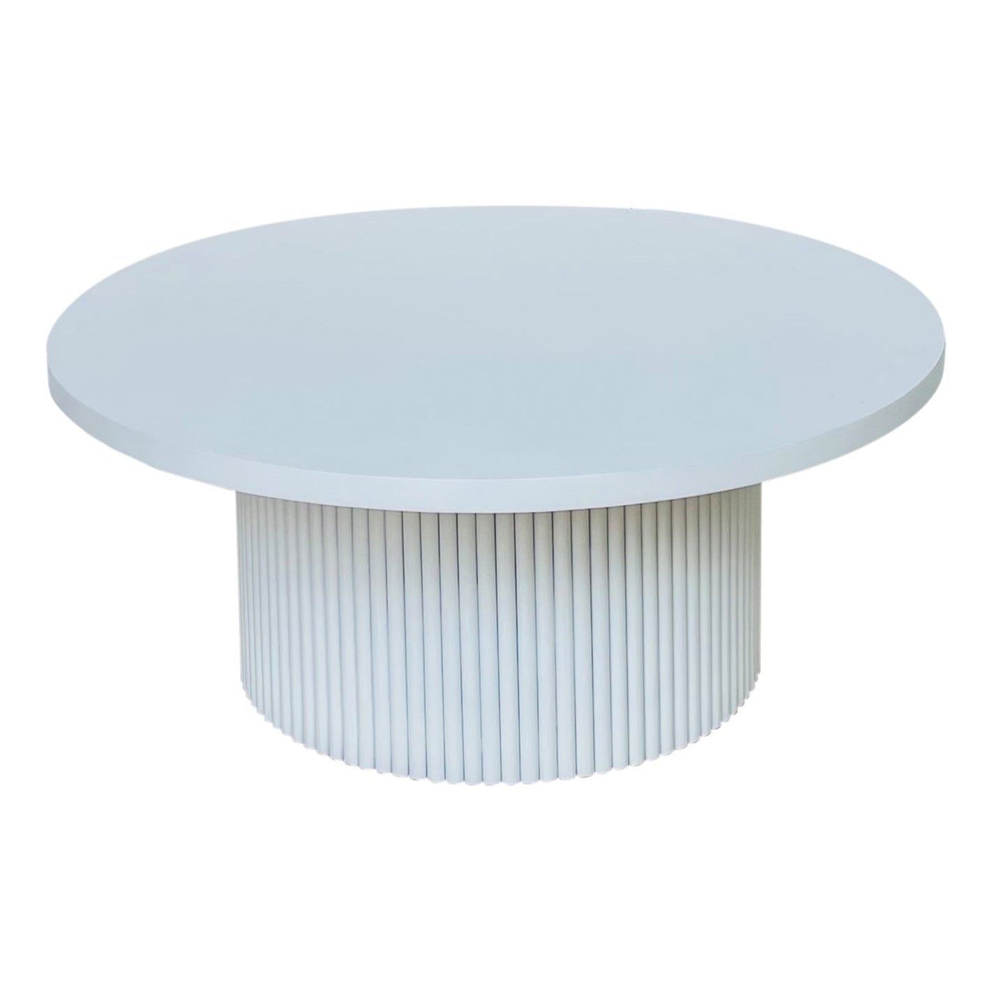 Ellie Sustainable Wooden Round Coffee Table