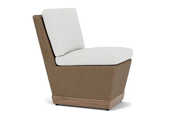 Charisma Aluminum Outdoor Armless Dining Chair