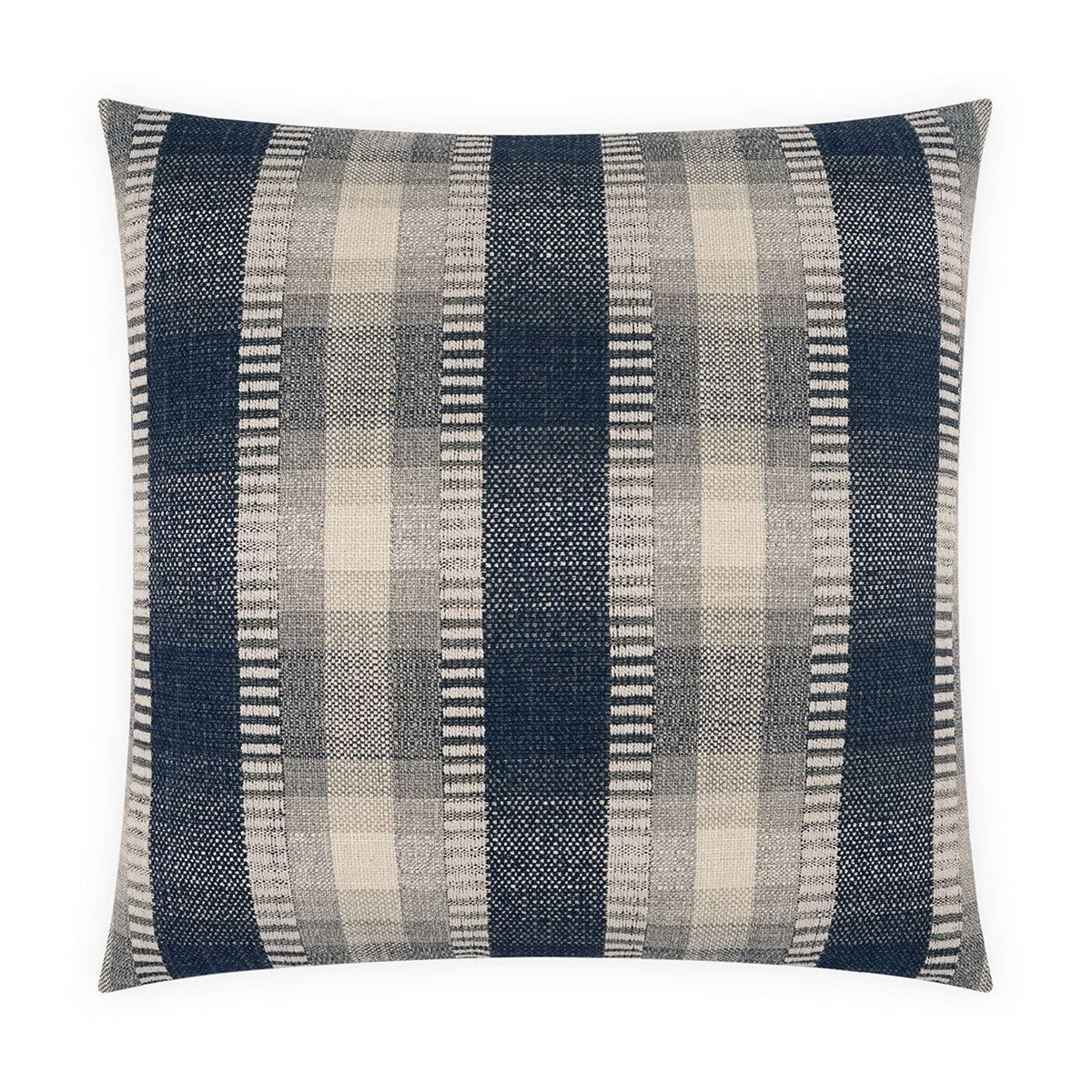 D.V. Kap Evan Plaid Design Throw Pillow