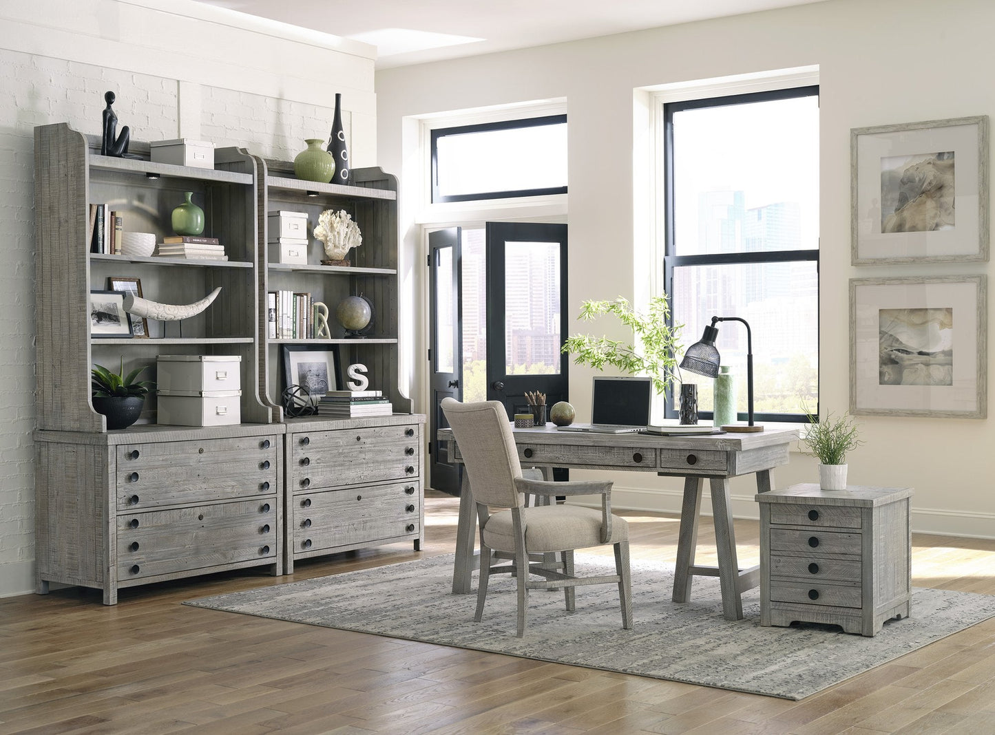 Studio 20 Grey Wood Hutch
