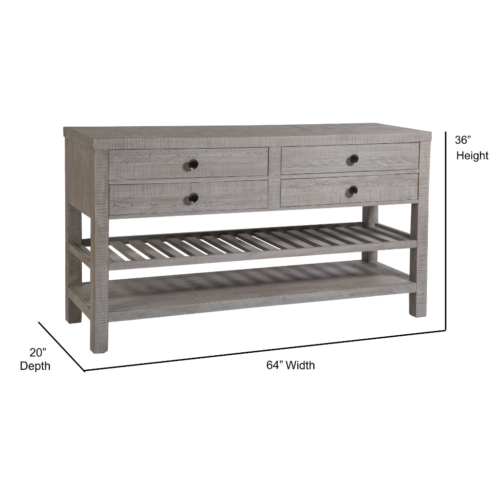 Studio 20 Four Drawers Console Table