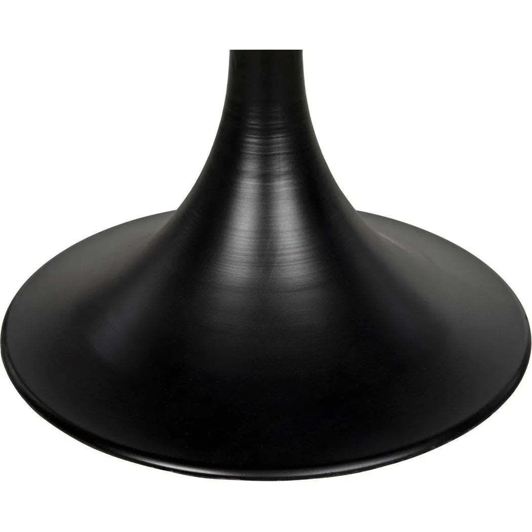 48" Herno Black Steel Dining Table