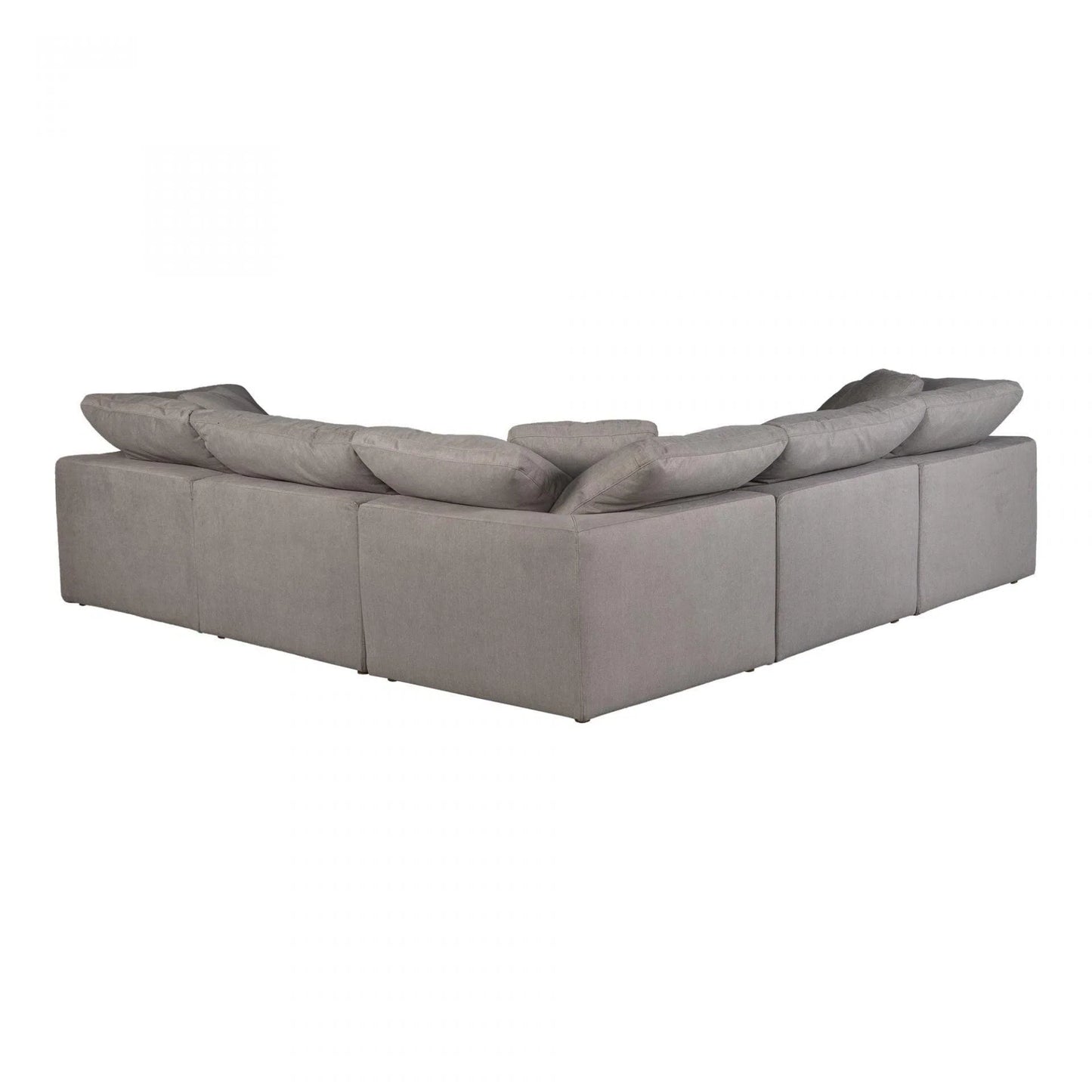 Moe's Home 5PC Stain Resistant Grey Large Classic Modular