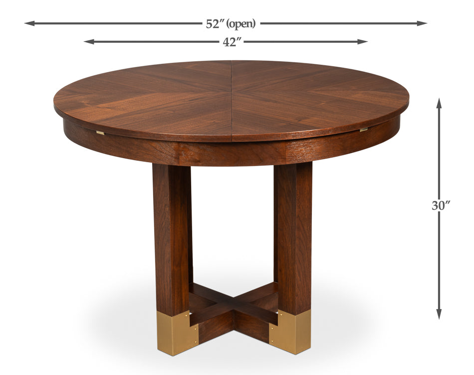 Brooklyn Jupe Round Dining Table
