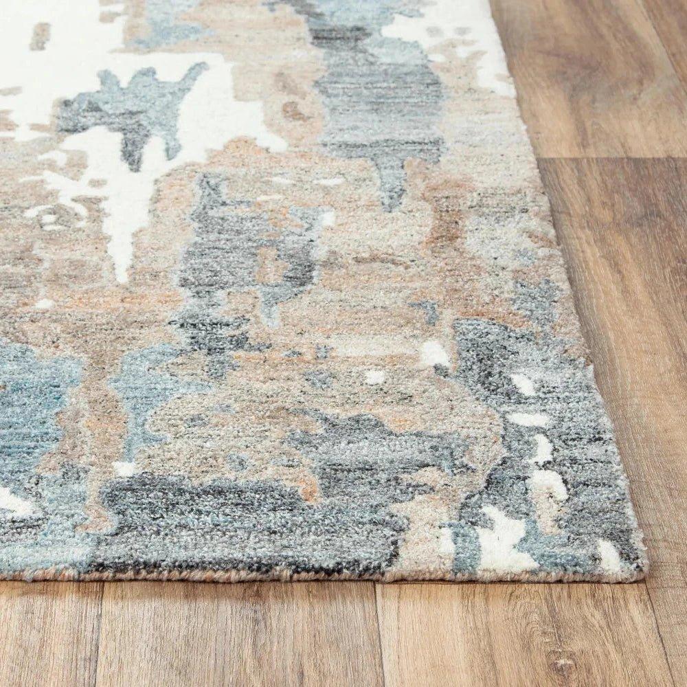 Cabi Abstract Sand Area Rugs For Living Room - LOOMLAN - LOOMLAN - Area Rugs