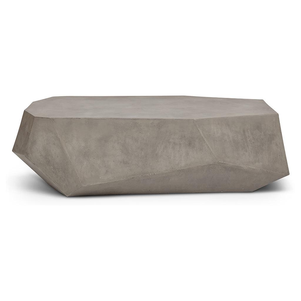 Urbia Kristal Reinforced Concrete Geometric Coffee Table