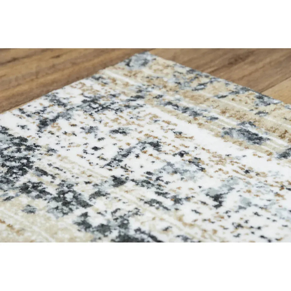 LOOMLAN Begg Abstract Gray Large Area Rugs