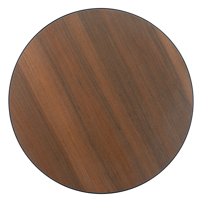 Zuo Modern Gazebo Walnut Round Dining Table