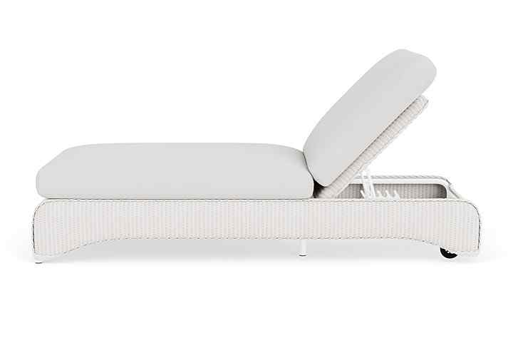 Loom Wicker Outdoor Chaise-Outdoor Chaises-Lloyd Flanders-Sideboads And Things