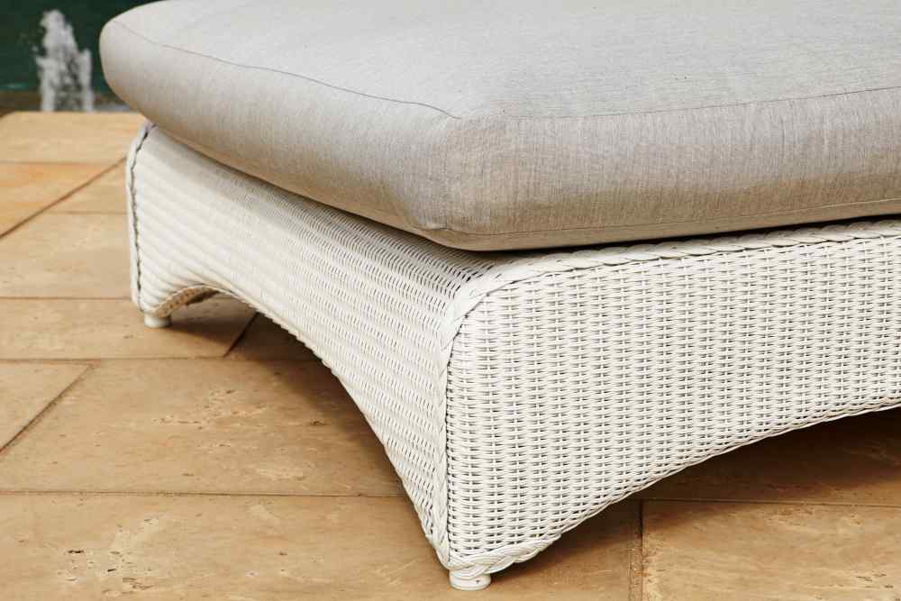 Loom Wicker Double Outdoor Chaise-Outdoor Chaises-Lloyd Flanders-Sideboads And Things