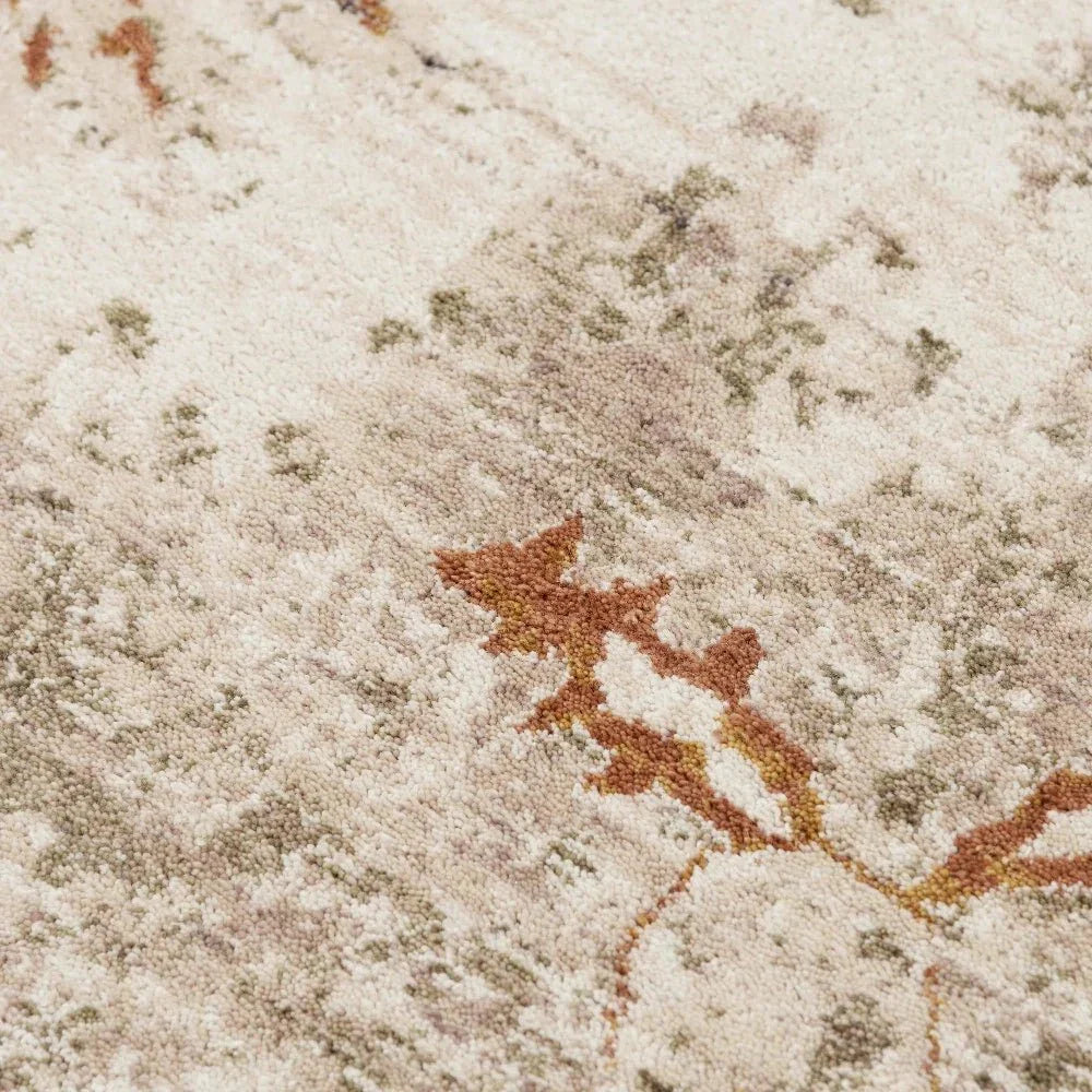 LOOMLAN Deva Medallion Rust Large Area Rugs