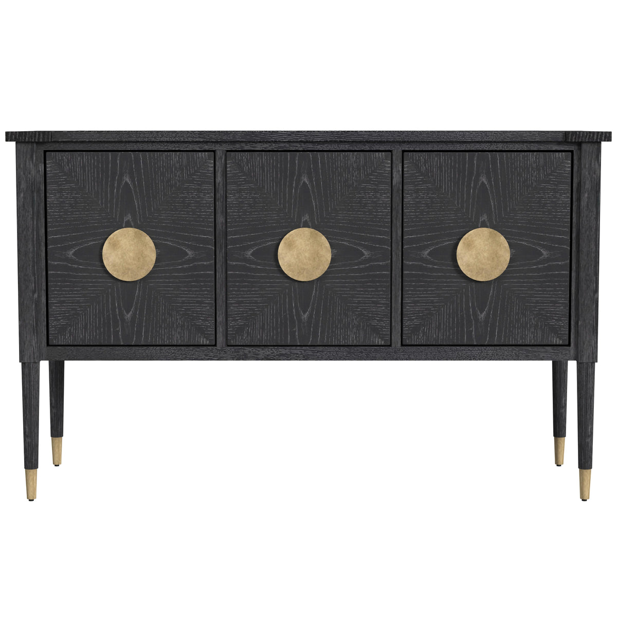 Bassett Mirror Jensen Wood Black Server